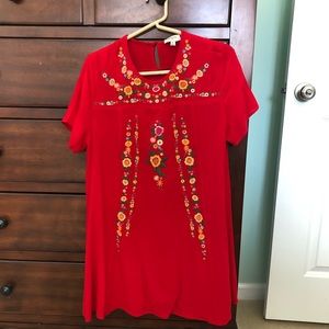 Umgee Floral Bohemian Dress